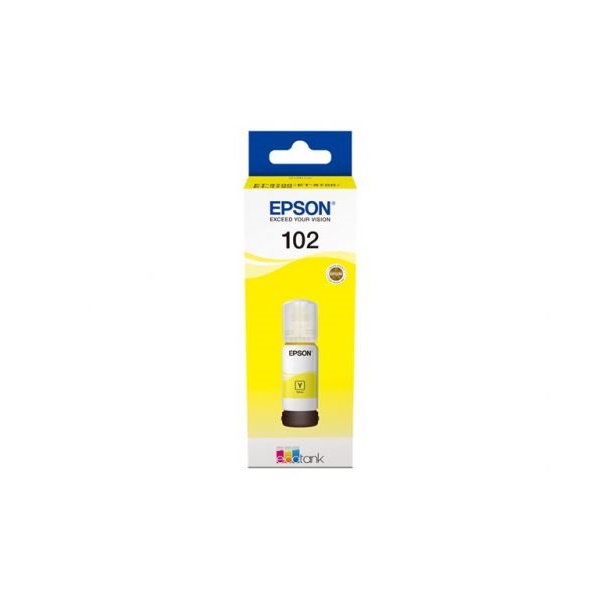 Click for a bigger picture.Epson 102 Yellow Ink Cartridge 70ml - C13T