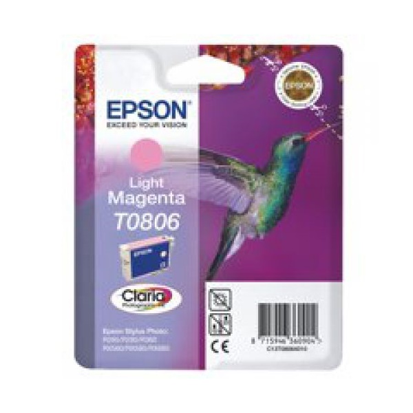 Click for a bigger picture.Epson T0806 Hummingbird Light Magenta Stan