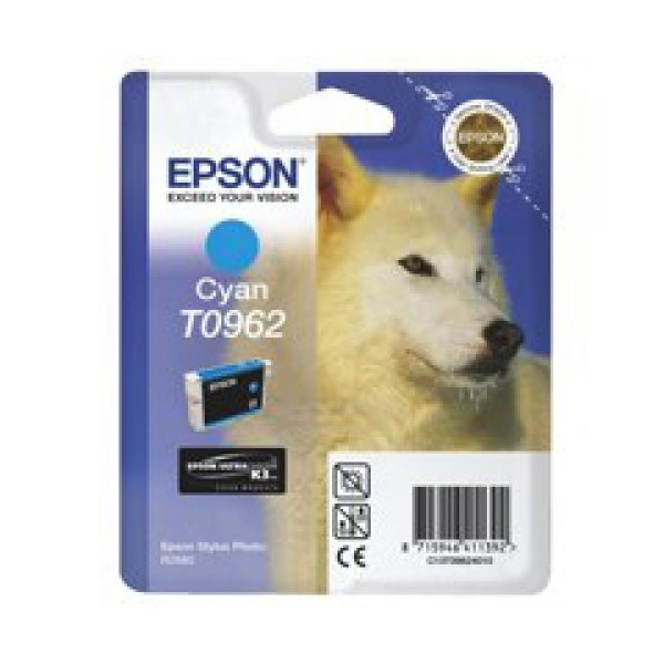 Click for a bigger picture.Epson T0962 Husky Cyan Standard Capacity I