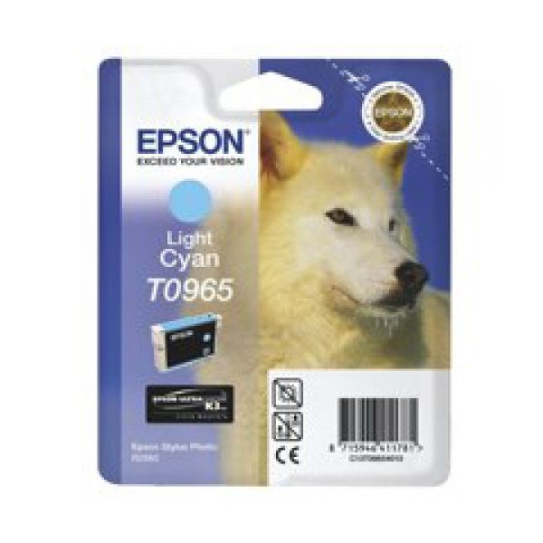 Click for a bigger picture.Epson T0965 Husky Light Cyan Standard Capa