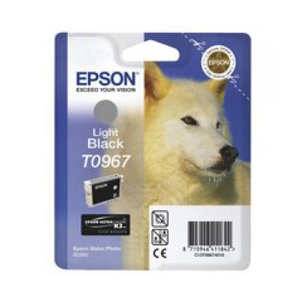 Click for a bigger picture.Epson T0967 Husky Light Black Standard Cap