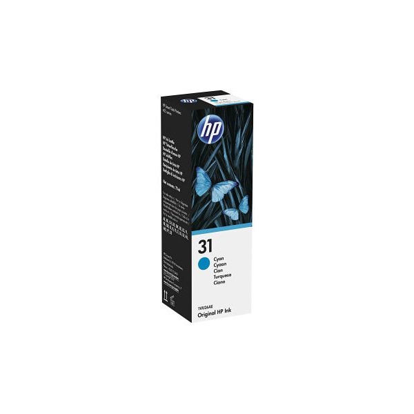 Click for a bigger picture.HP 31 Cyan Standard Capacity Ink Bottle -