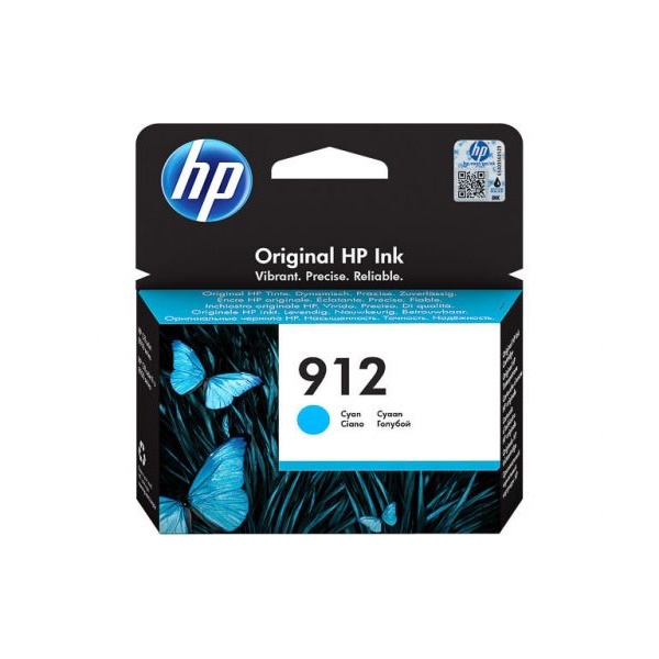 Click for a bigger picture.HP 912 Cyan Standard Capacity Ink Cartridg