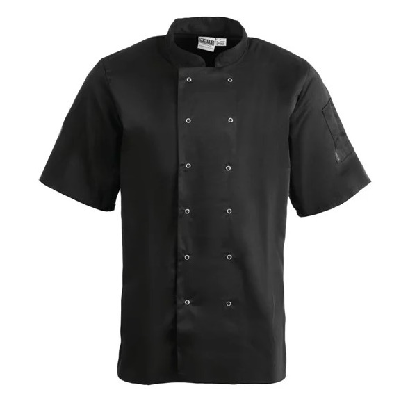 Click for a bigger picture.Whites Vegas Chefs s/s Jacket, Black - XL