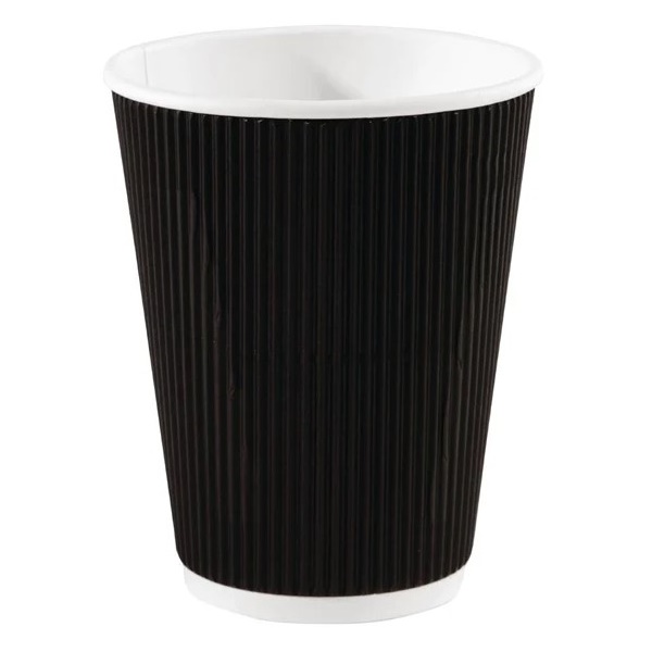 Click for a bigger picture.Fiesta Recyclable Coffee Cups 340ml / 12oz