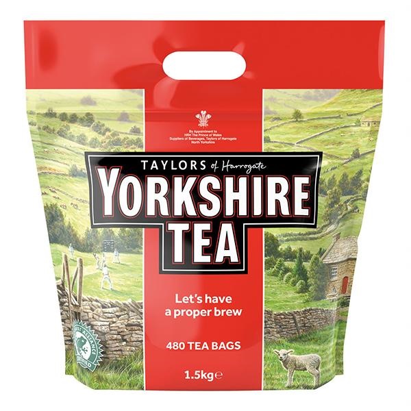 Click for a bigger picture.YORKSHIRE Tea Bags x 480's