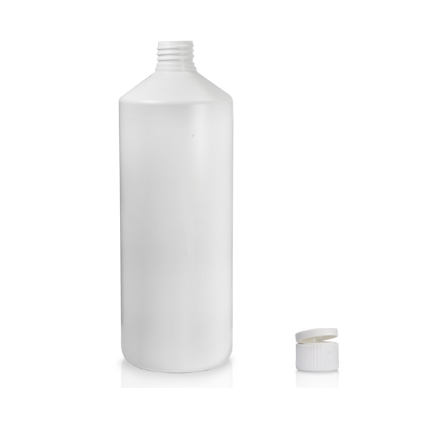 Click for a bigger picture.White 1lt CONTAINER with cap