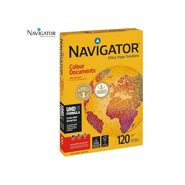 Click for a bigger picture.Navigator Colour Documents A4 Paper 120gsm