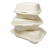 Click here for more details of the BHB6 BAGASSE WHITE CLAMSHELL BOXES (6 X 6