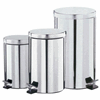 12lt Polished Stainless PEDAL BIN