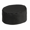 Chefs' SKULL CAP black - large 24