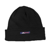 Black Knitted INSULATED CAP