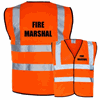 Fire Marshal Hi-Viz C2 WAISTCOAT sm/med
