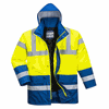 Yellow/Navy Contrast TRAFFIC JACKET large